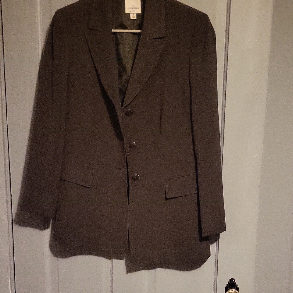 Anne Klein Charcoal Blazer